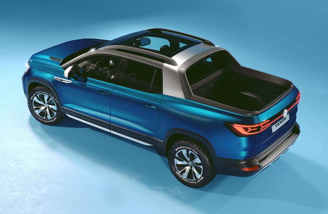 Volkswagen Planea una Pick-up Compacta ¿Resurgirá Tarok? 1 Volkswagen Tarok por arriba