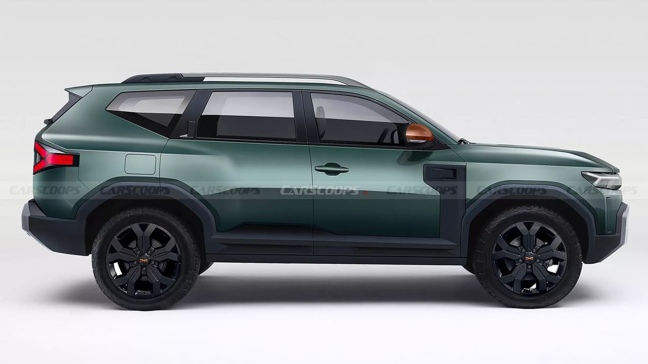 2025 dacia bigster suv 00 Autos Rodando Dacia Bigster render