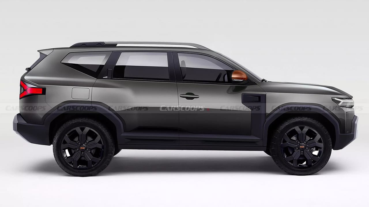 2025 dacia bigster suv 01 Autos Rodando render Dacia Bigster