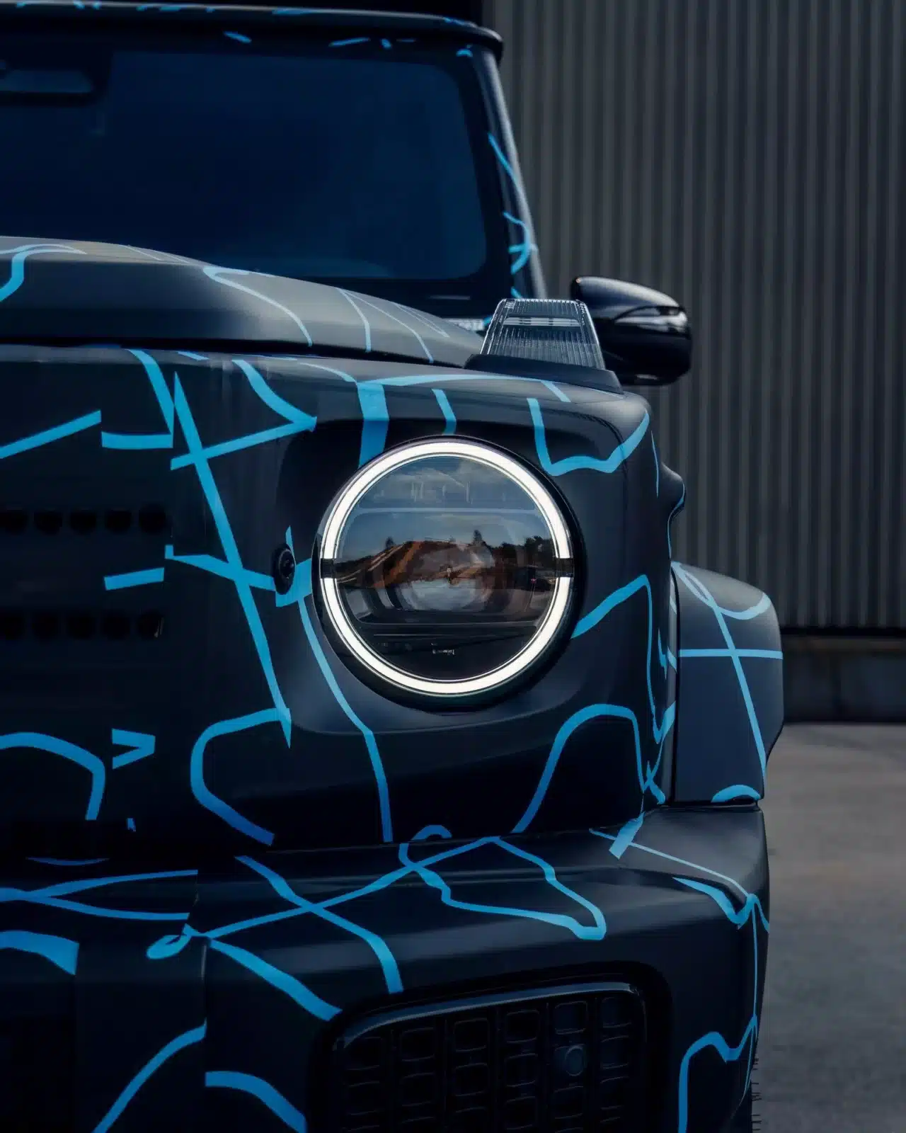 2025 mercedes eqg 2 Autos Rodando Mercedes EQG faro