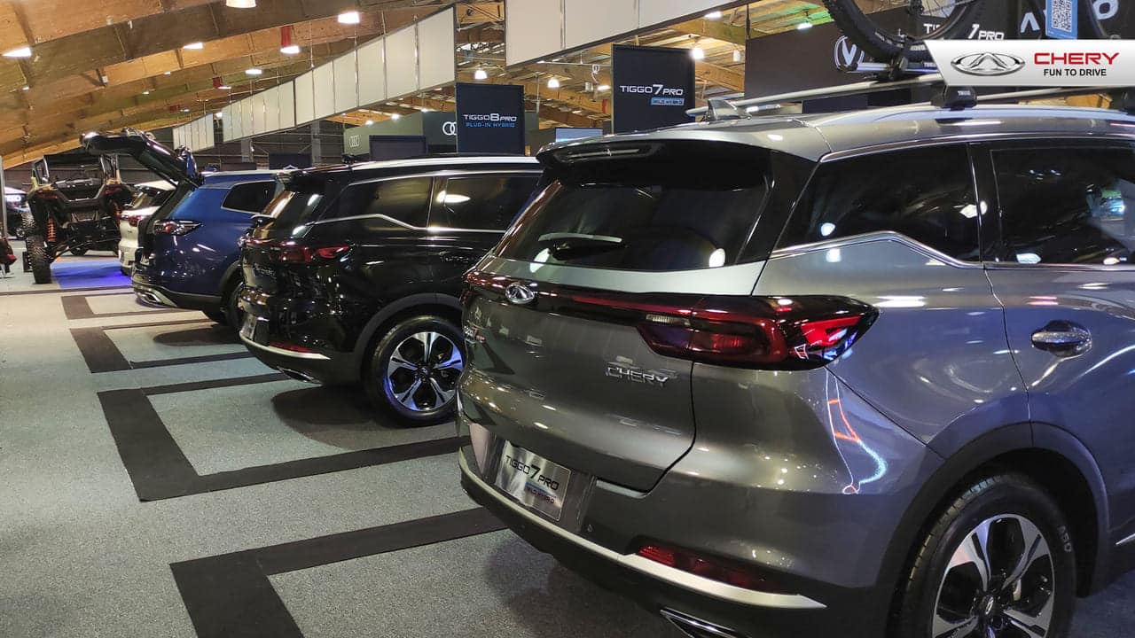 Chery en el Salon del Automobil de Bofota