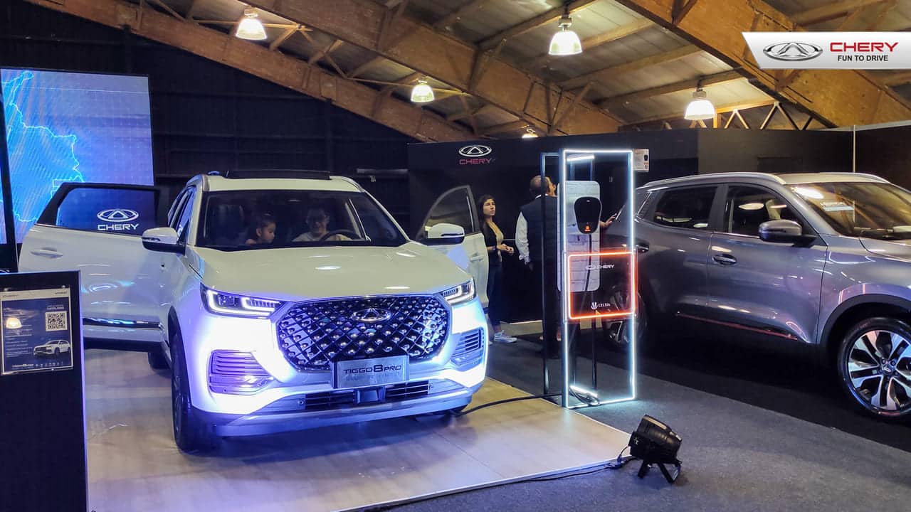 Chery en el Salon del Automobil de Bogotá