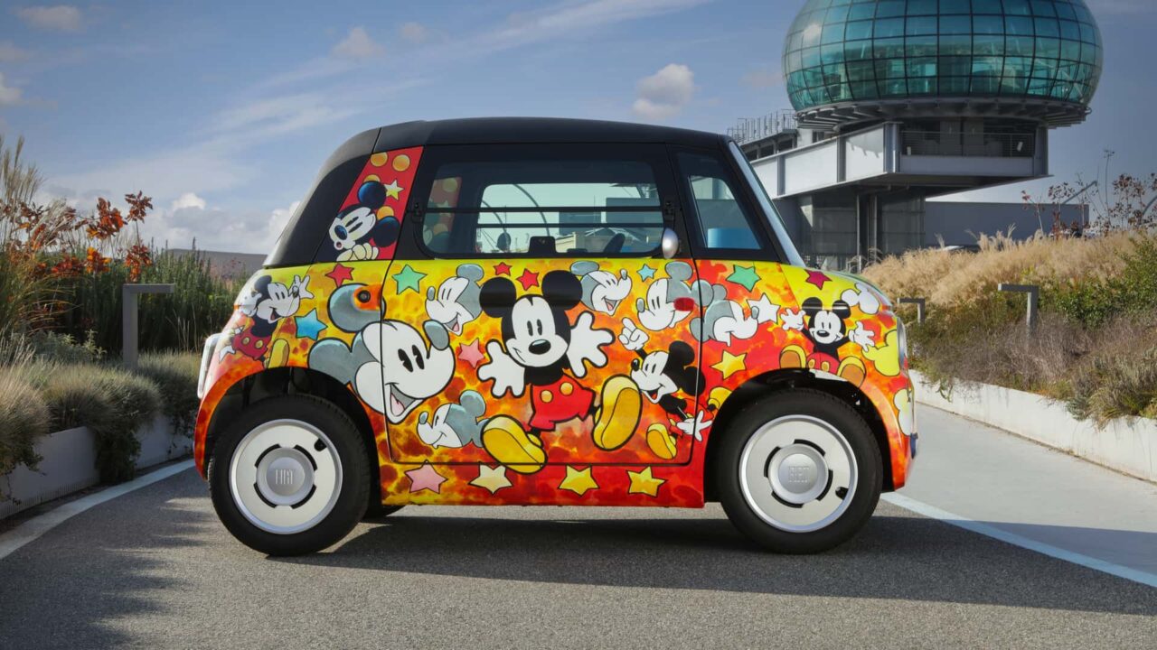 Fiat Topolino Mickey Mouse