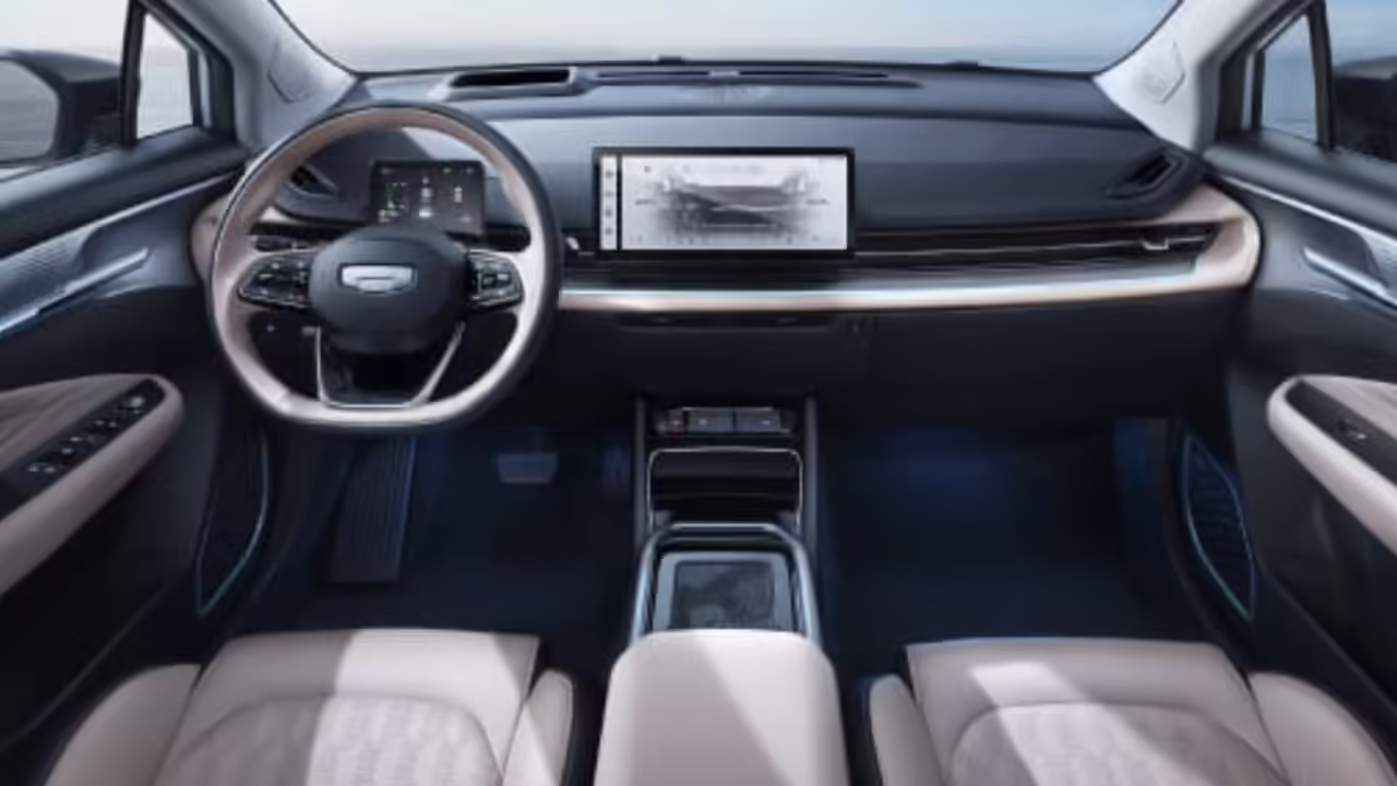 geely geometry c 2023_03 Autos Rodando Geely Geometry C interior