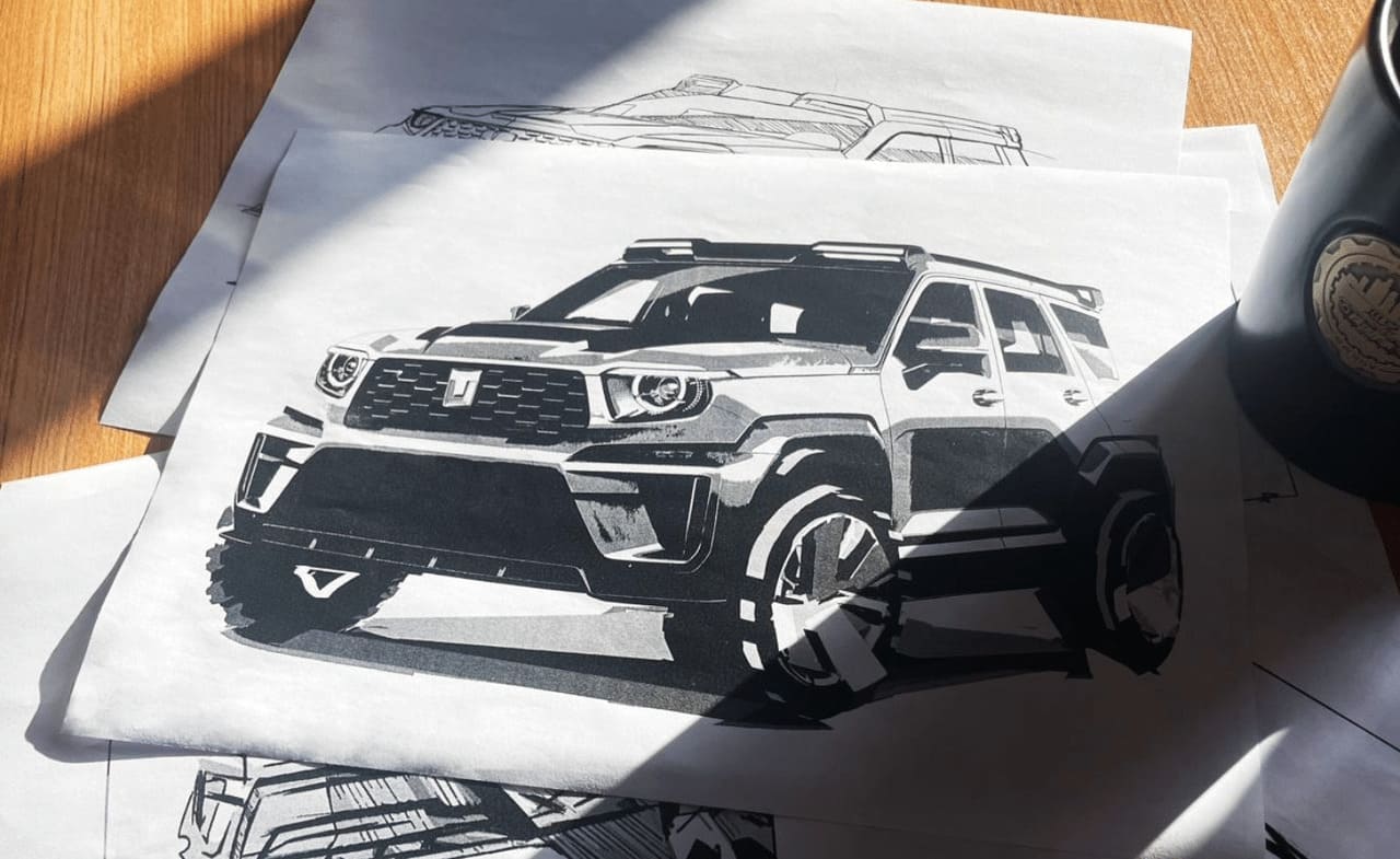 Great Wall Tank 700 Hi4-T boceto