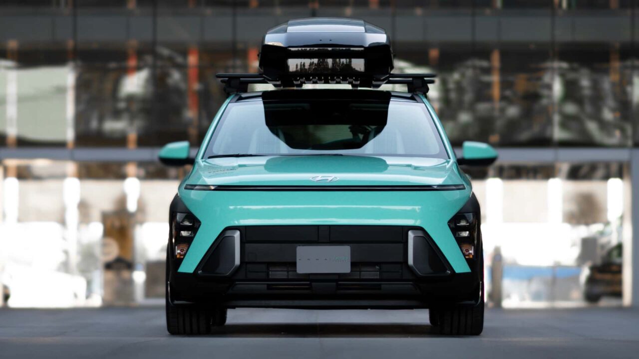 hyundai kona jayde concept for 2023_01 Autos Rodando Hyundai Kona Jayde frente