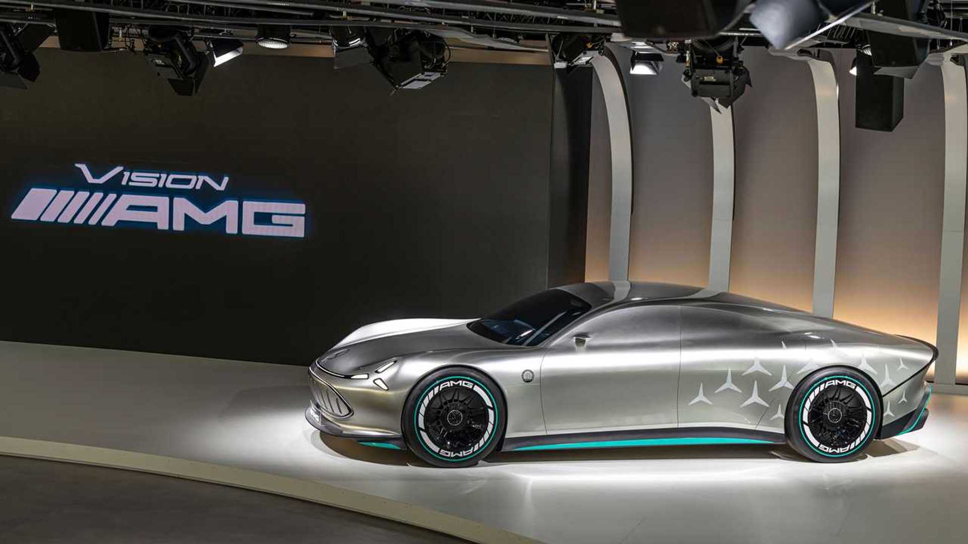 AMG al Límite El Futuro Eléctrico con Casi 1,000 Caballos 1 AMG Eléctrico lateral