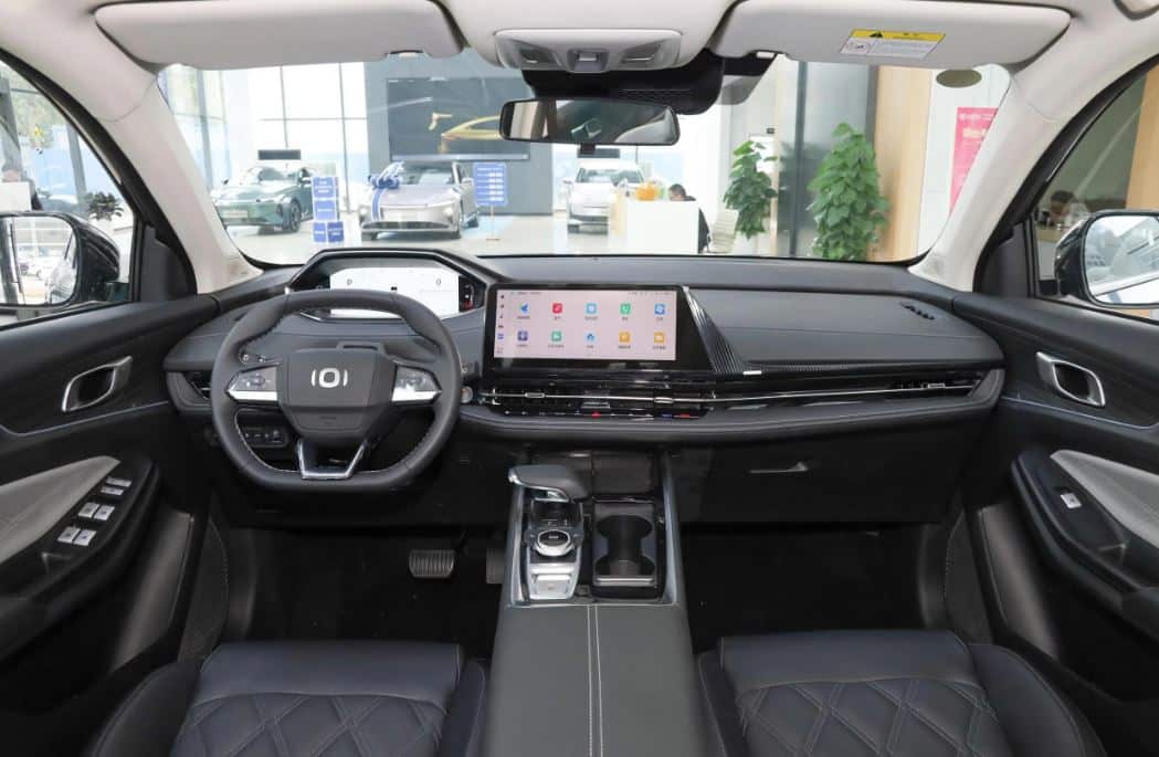qiyuan q05_03 Autos Rodando Changan Qiyuan Q tablero
