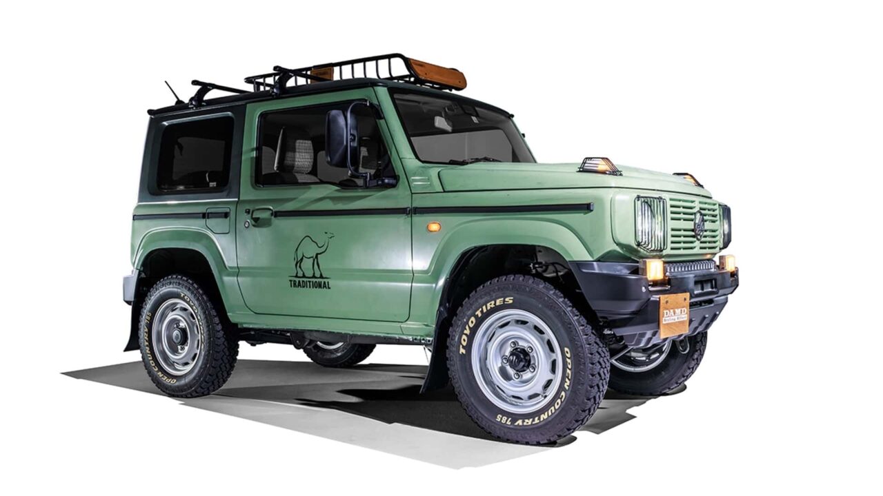 ᐅ Increíble! El Suzuki Jimny Con Estilo Clase G Que Conquista Montañas