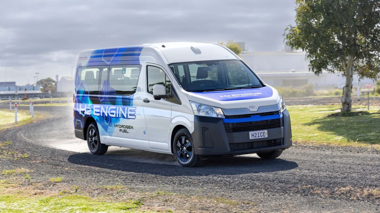 toyota hydrogen hiace prototype Autos Rodando Hiace