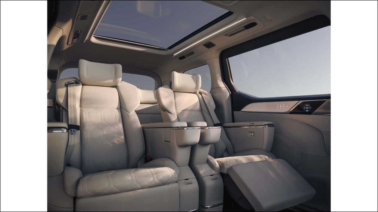 volvo em90 2024 interior Autos Rodando Volvo EM espacio