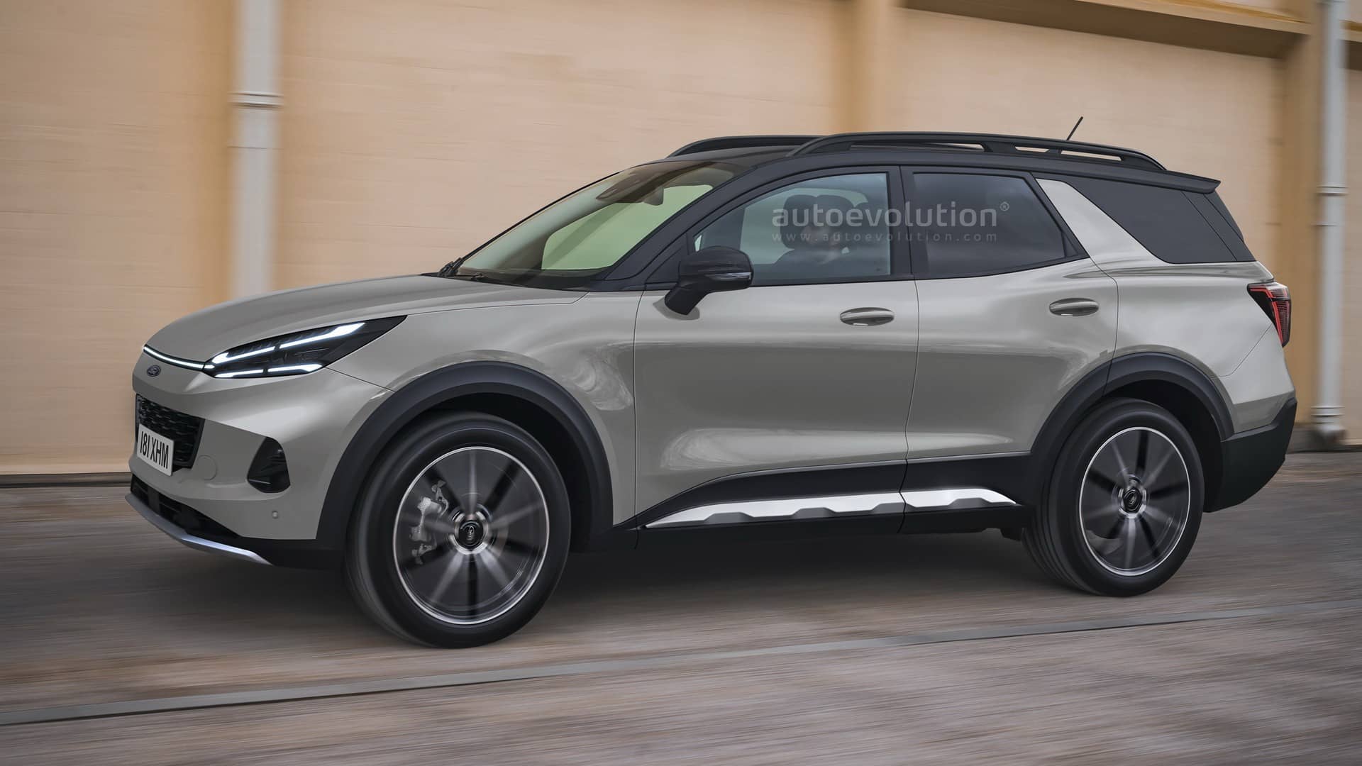 El Futuro de los SUV: El Ford Explorer 2027 1 Ford Explorer 2027 techo negro