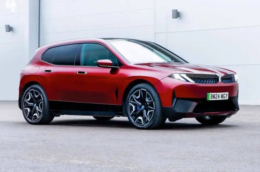 BMW iX3 2025 render