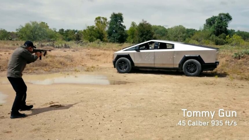 Tesla Cybertruck blandaje