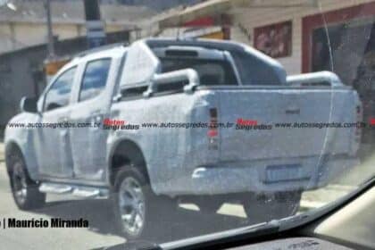 Chevrolet S10 2025 fotos espias