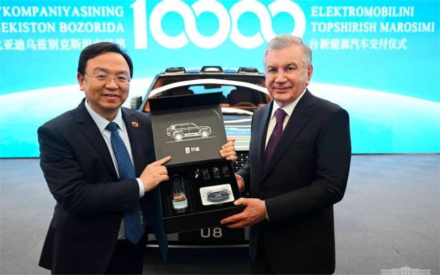 BYD Impulsa su Expansión Global con Fábrica en Uzbekistán