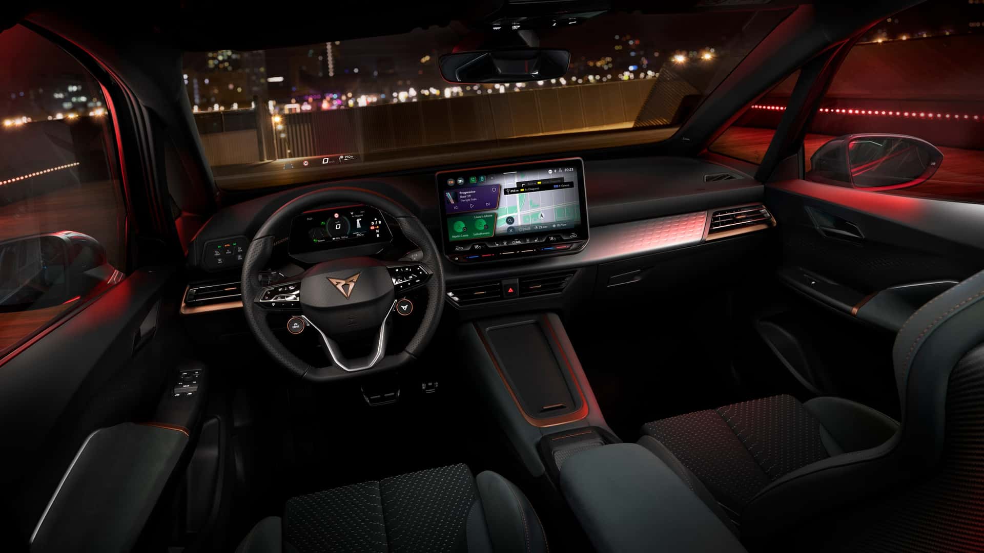 Euro NCAP Penaliza los Mandos Táctiles en los Autos: ¿El principio del fin de esta tendencia? 5 Cupra Born VZ tablero