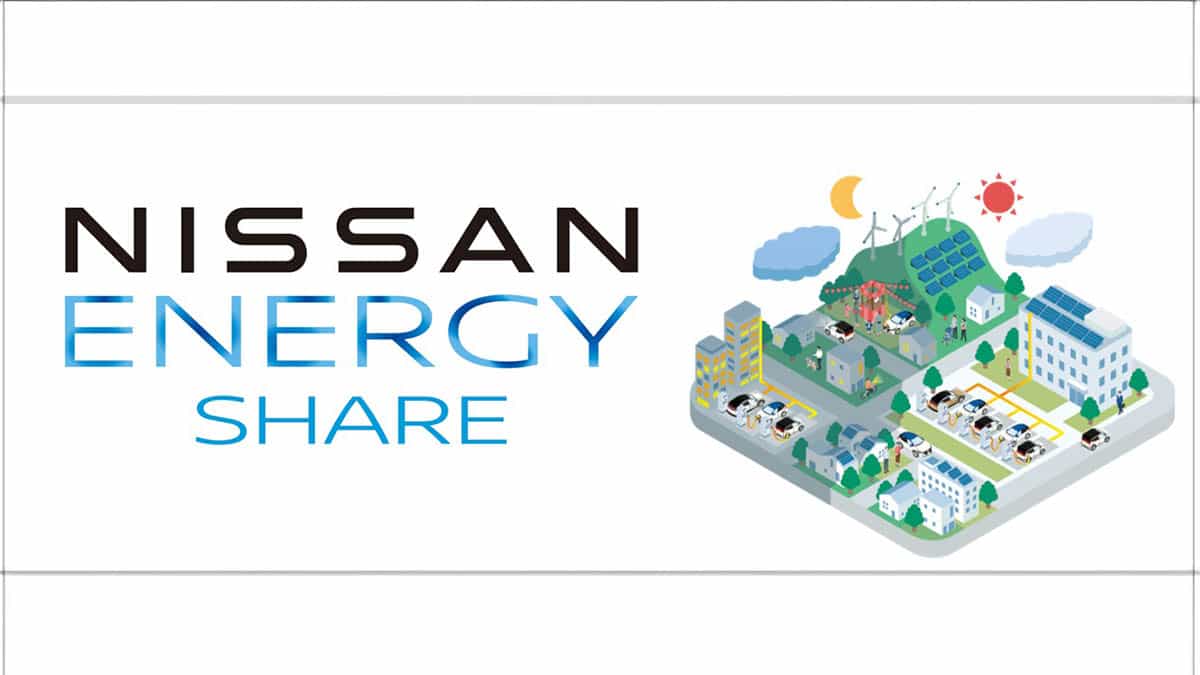 Una Batería Móvil Nissan Energy Share 8 Nissan Energy Share