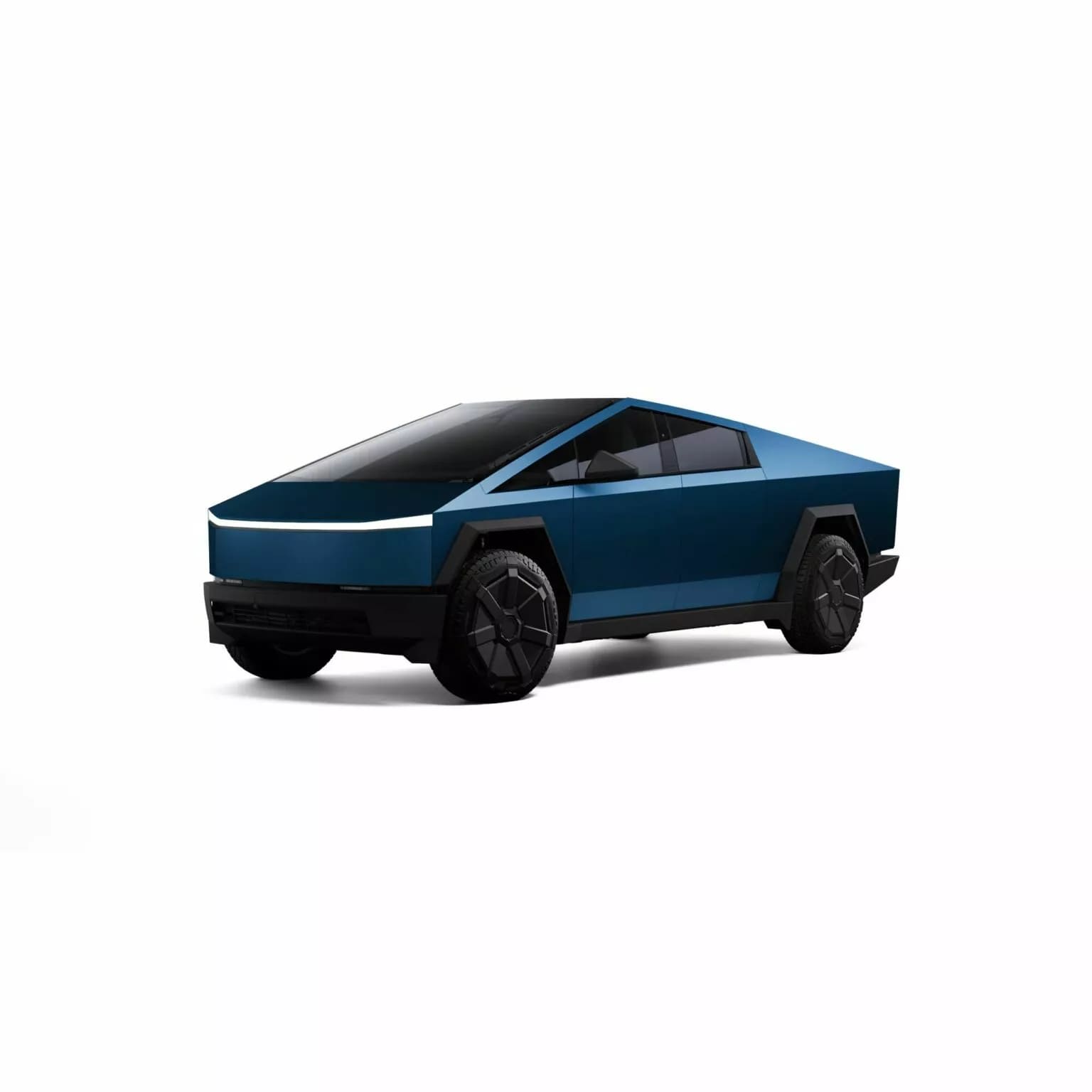 Tesla Cybertruck Azul