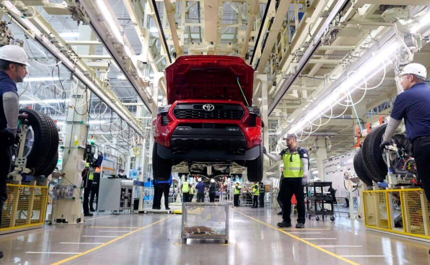 Toyota tacoma 2024 Producción México