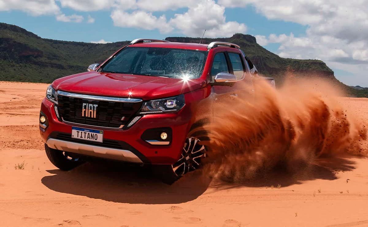 Fiat Titano 2024 en arena