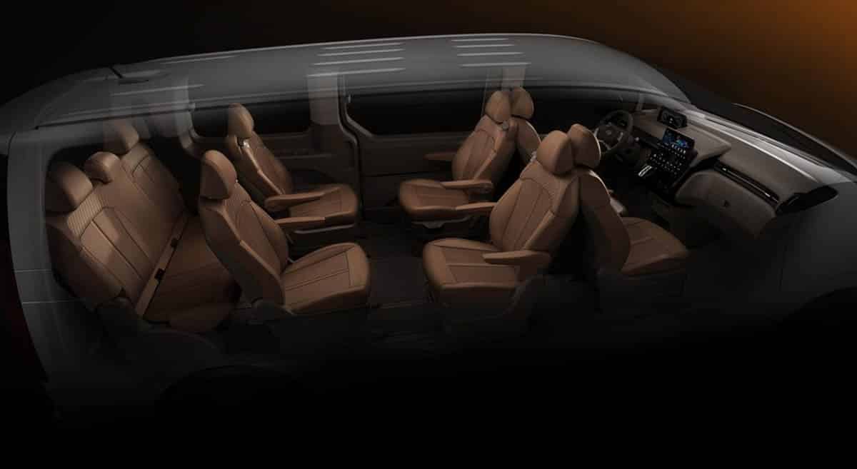 Hyundai Staria Híbrido 2024 interior