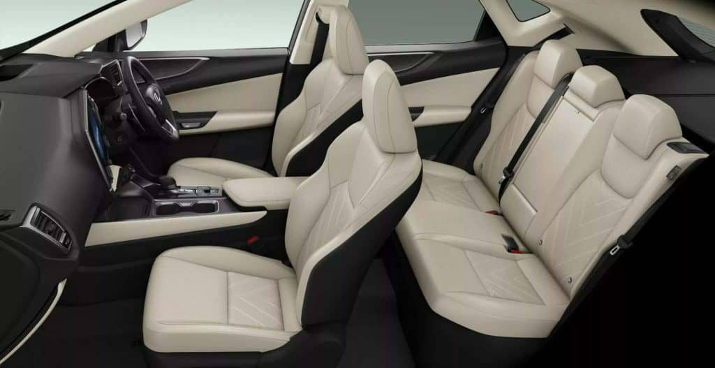 Lexus NX Overtrail Edition 2024 interior