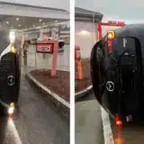 Mazda CX-5 se volteo