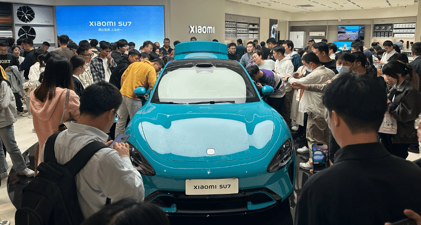 Xiaomi SU7 locura en ventas