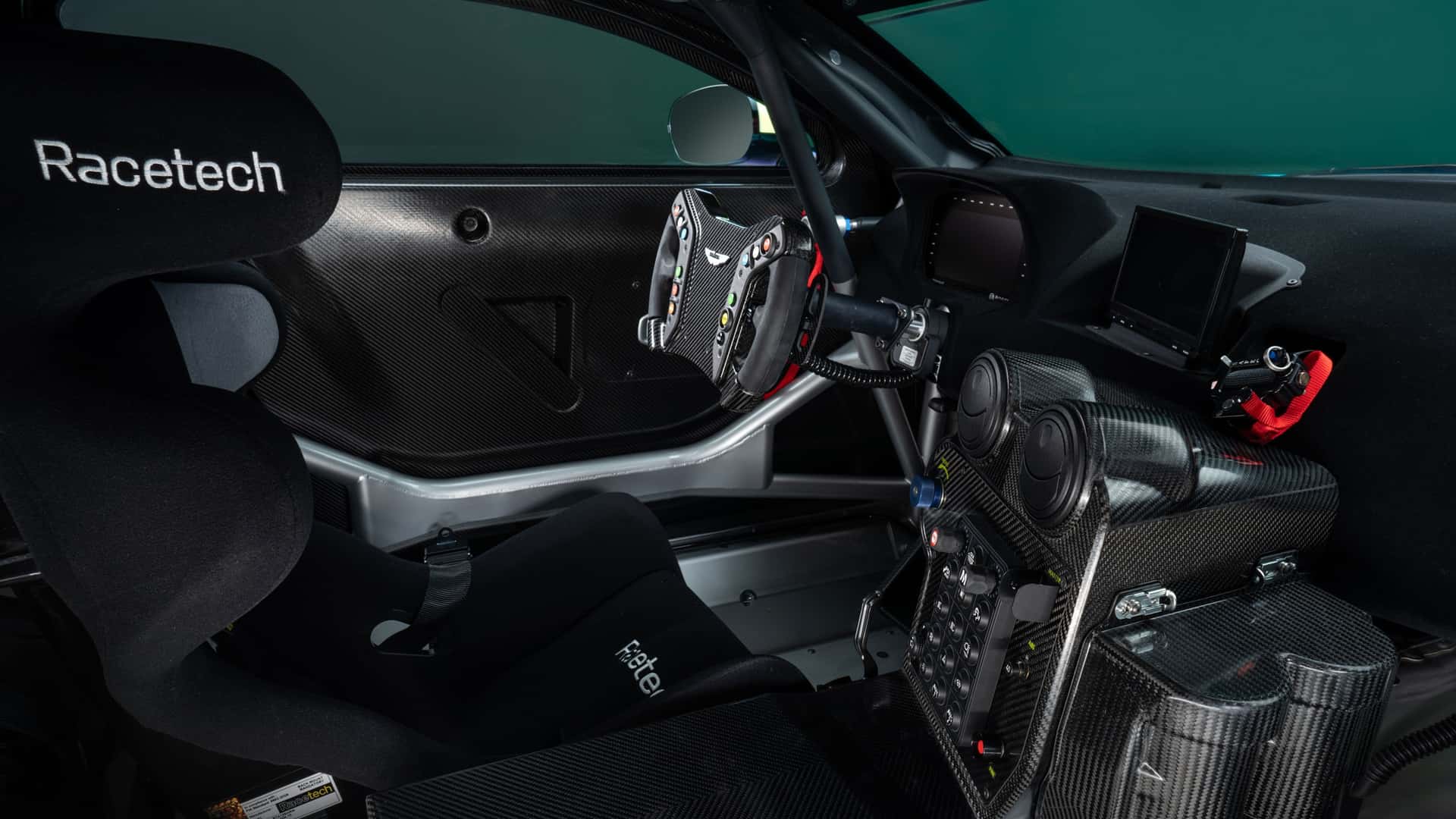 Aston Martin Vantage GT4 interior