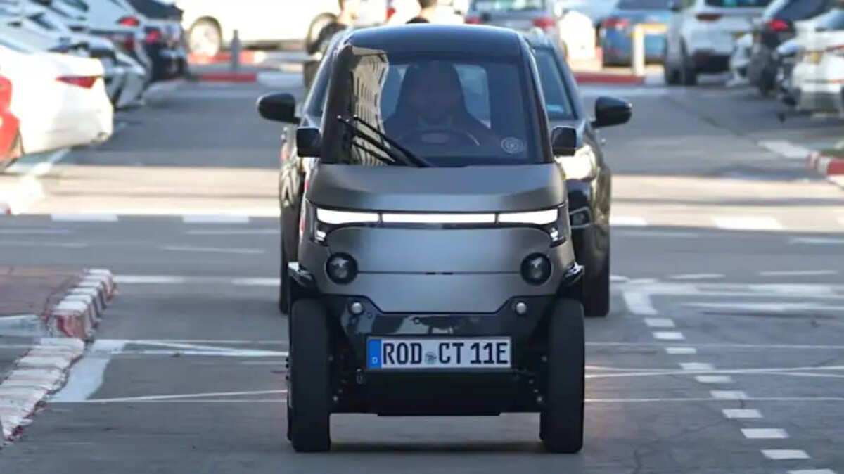 City Transformer CT-2: El Auto Plegable Israelí el Auto Plegable 4 Transformer CT-2