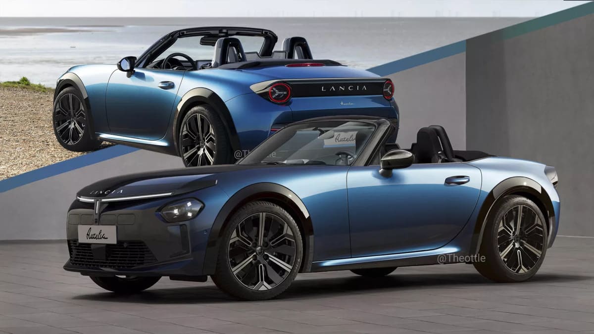 ¿Cómo Sería Unir el Estilo de Lancia con el Mazda Miata? 1 función Lancia Aurelia mazda miata