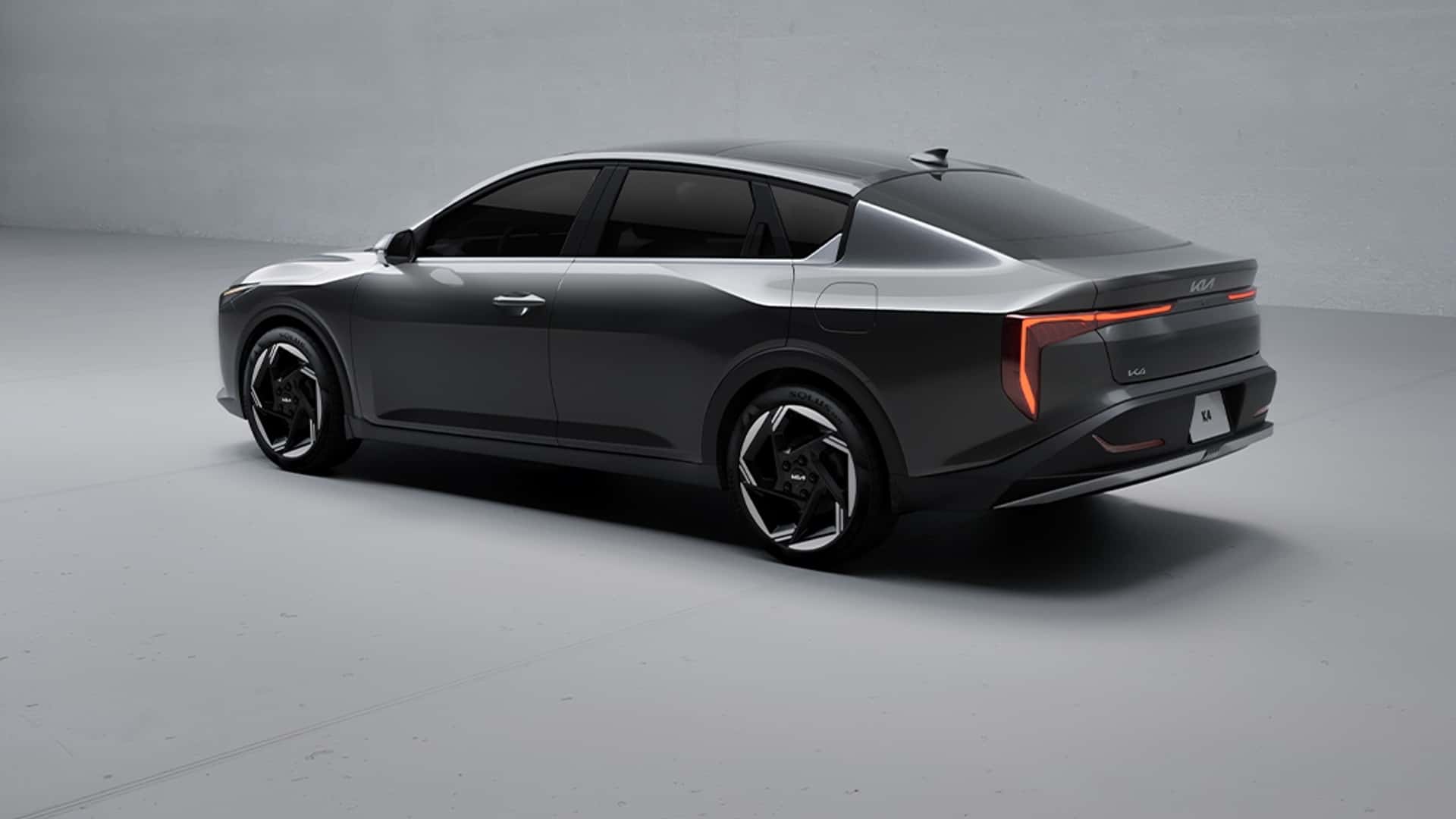 El deslumbrante Kia K4 2025 la marca nos da otro adelanto 9 Kia K4 2025 detrás