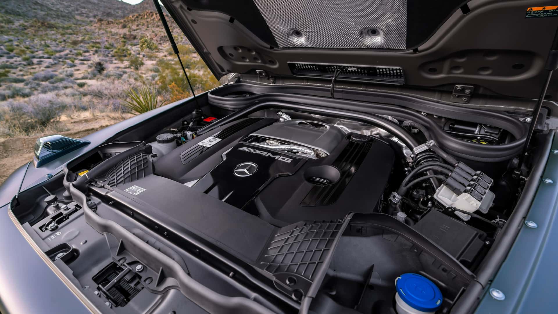 Mercedes Clase G63 2025 motor
