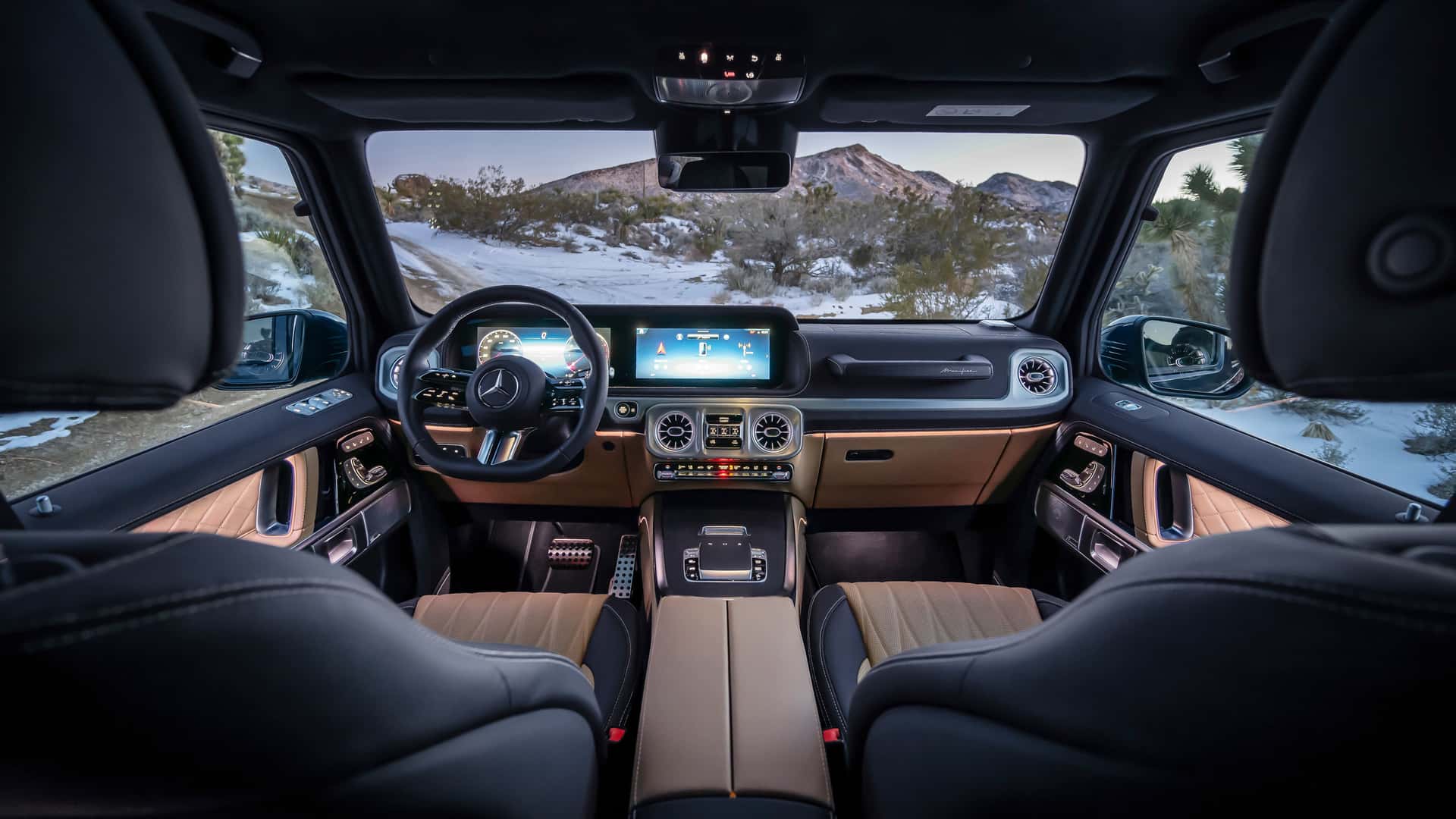 Mercedes Clase G 2025 interior