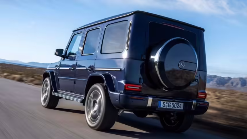 Mercedes Clase G 2025 por detras