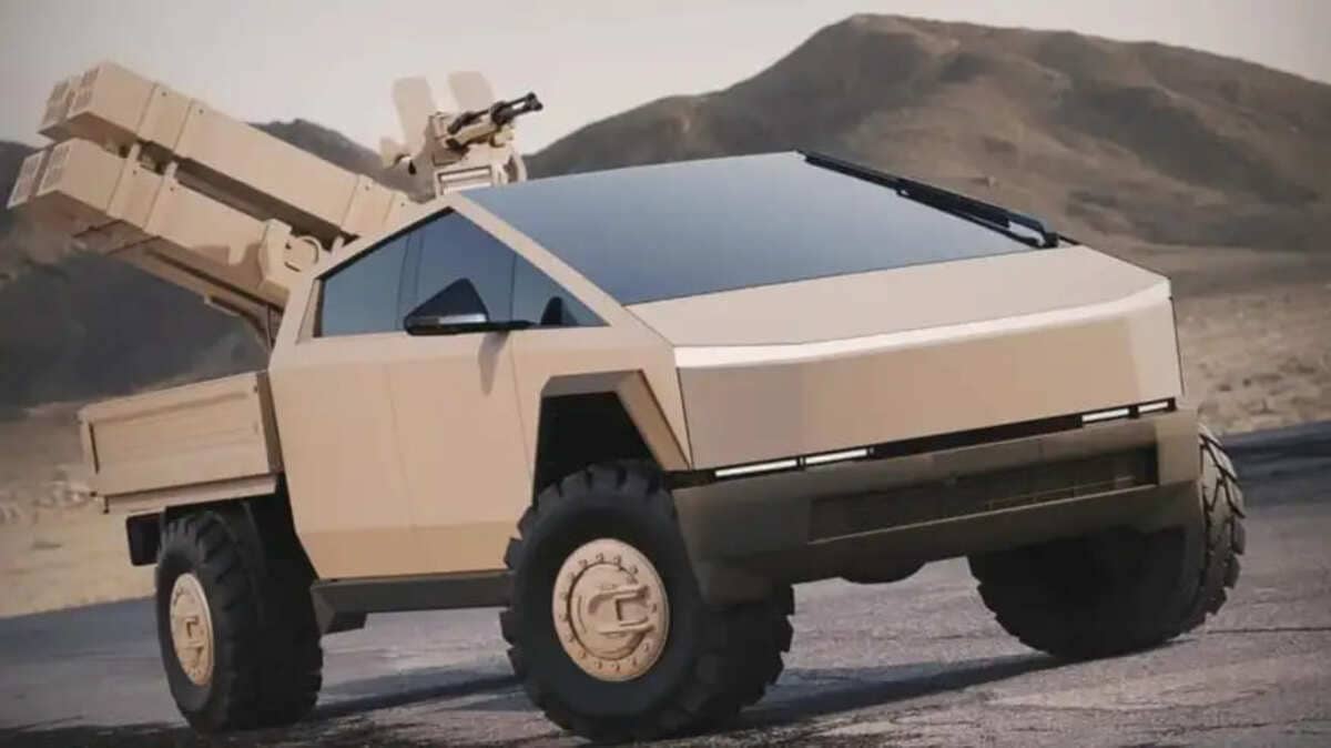 Tesla Cybertruck Militar