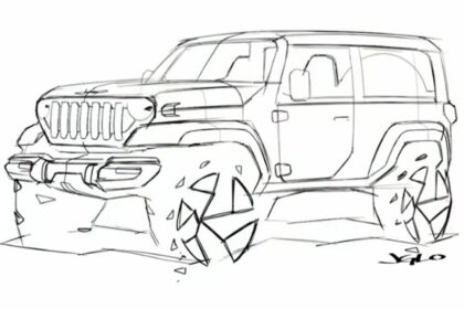 Jeep Designer Pens Wrangler Futurista