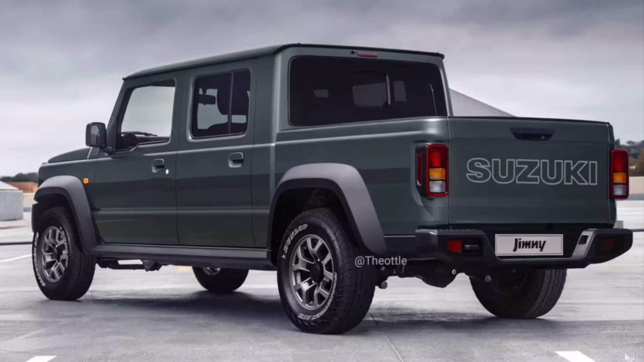Suzuki Jimny Pick-up es ahora una Mini Gladiator 6 Suzuki Jimny Pick-up