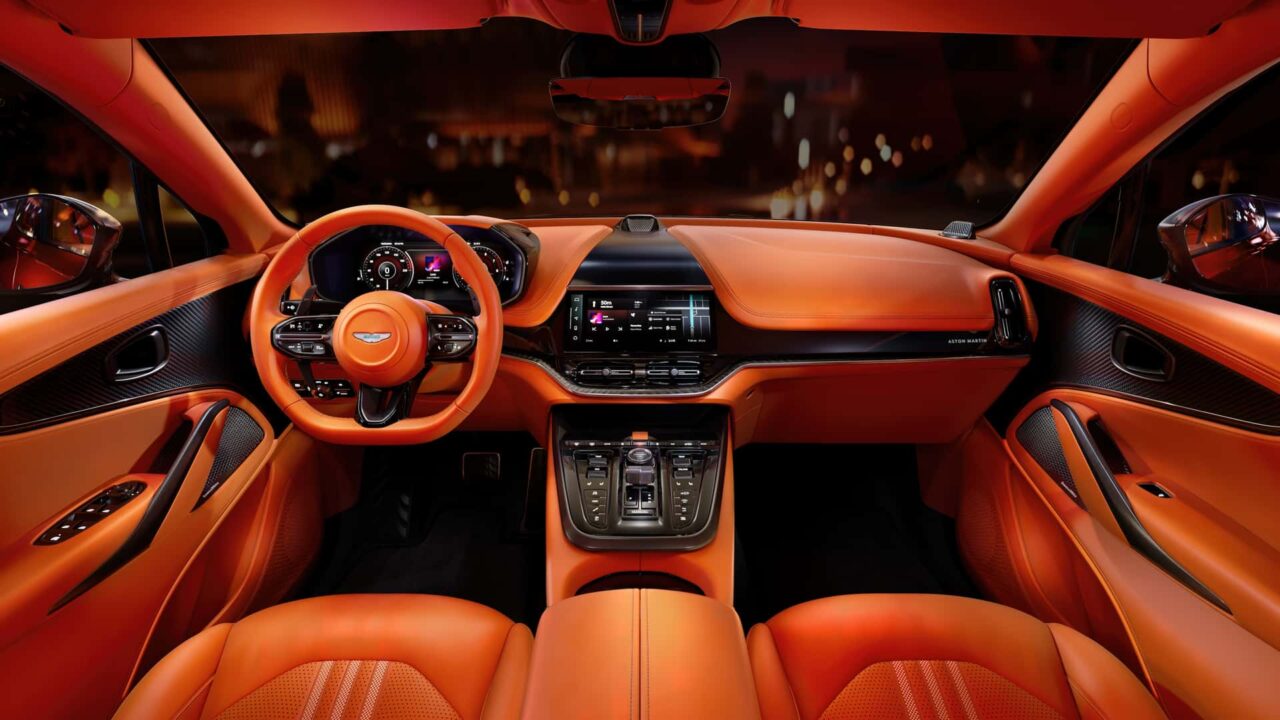 Aston Martin DBX 2025 interior