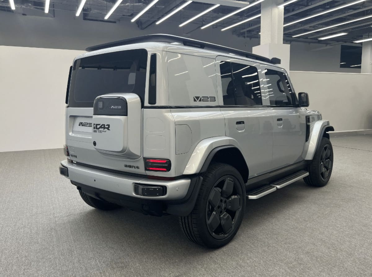 Chery iCar V23 y Su Revolucionaria Entrada al Mercado Chino 7 iCar V23 por detrás