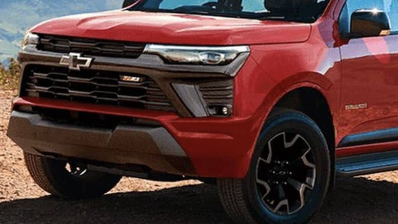 Chevrolet TrailBlazer 2025 facia