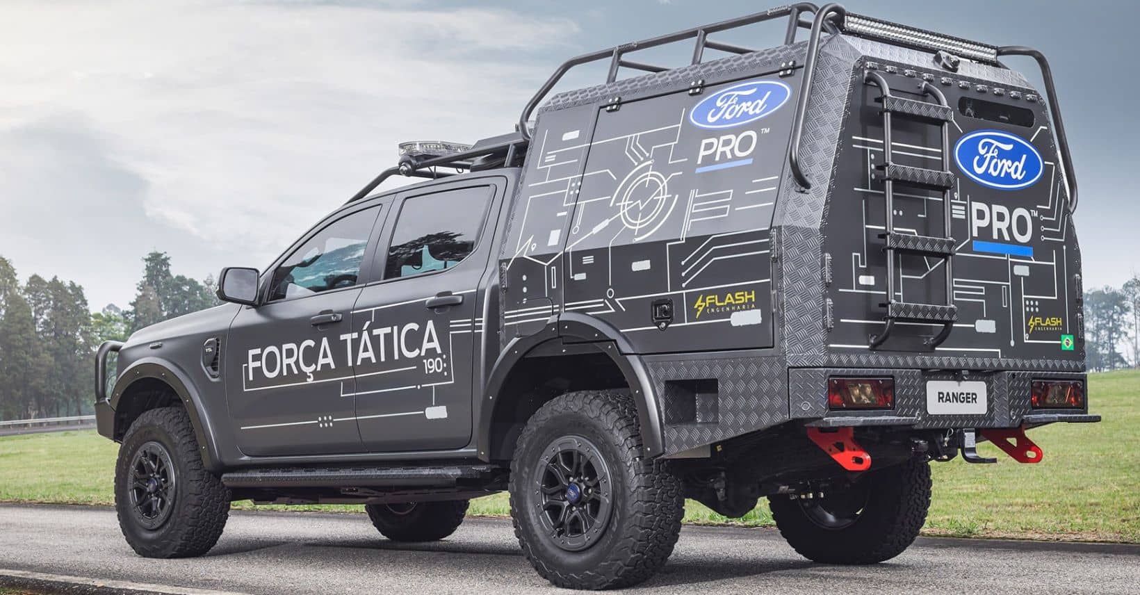 Esta es la Ford Ranger Más Táctica que Verás 5 Ford Ranger Tactical Force