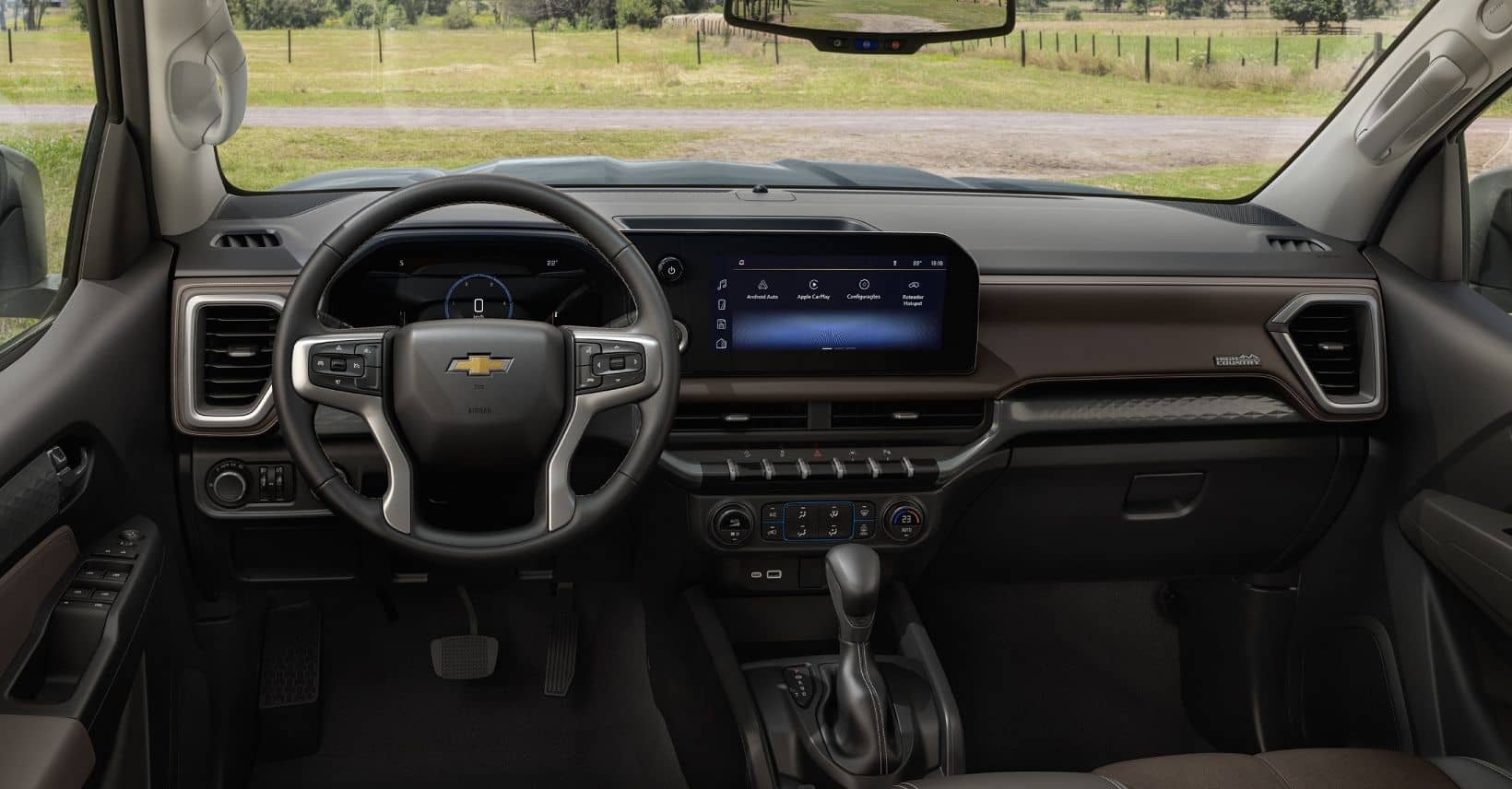 Nueva Chevrolet S10 2025 interior