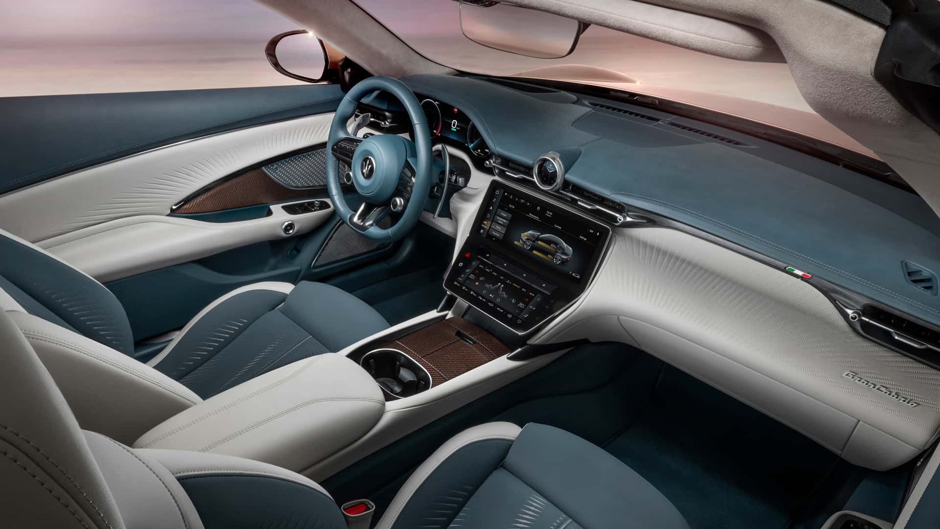 Nuevo Maserati GranCabrio Folgore 2024 interior