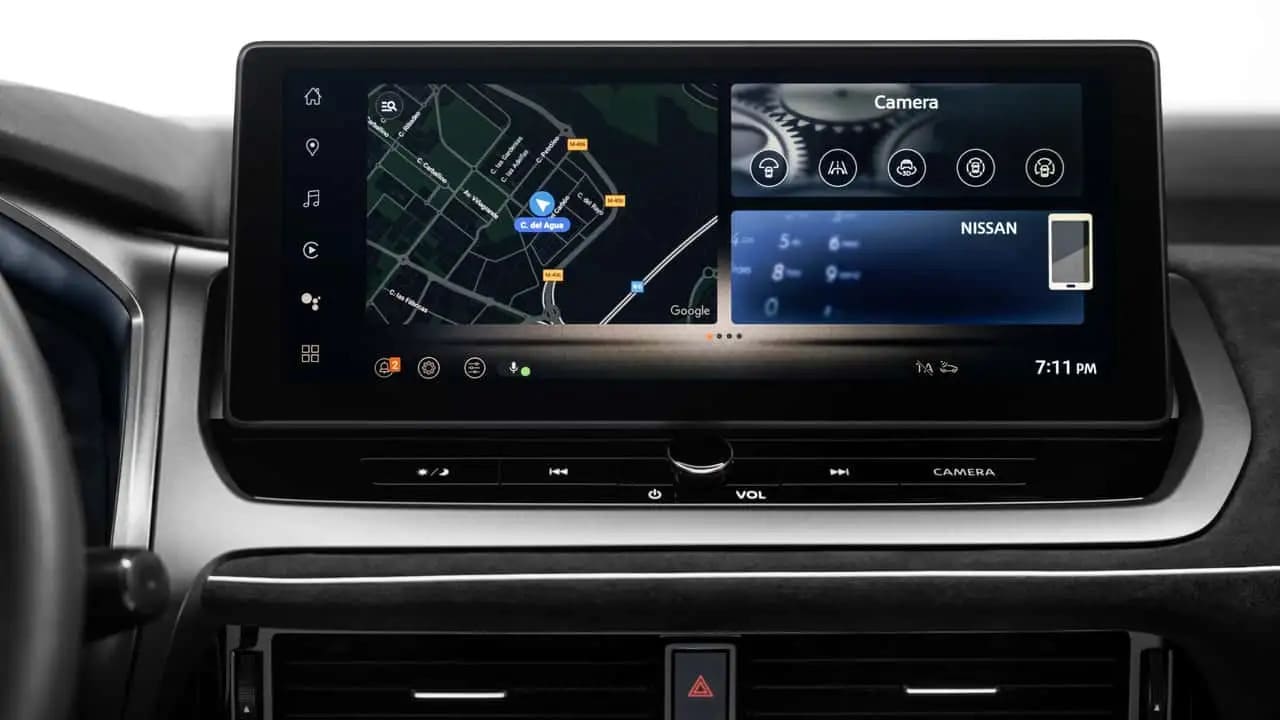 Nissan Qashqai 2025 infoentretenimiento