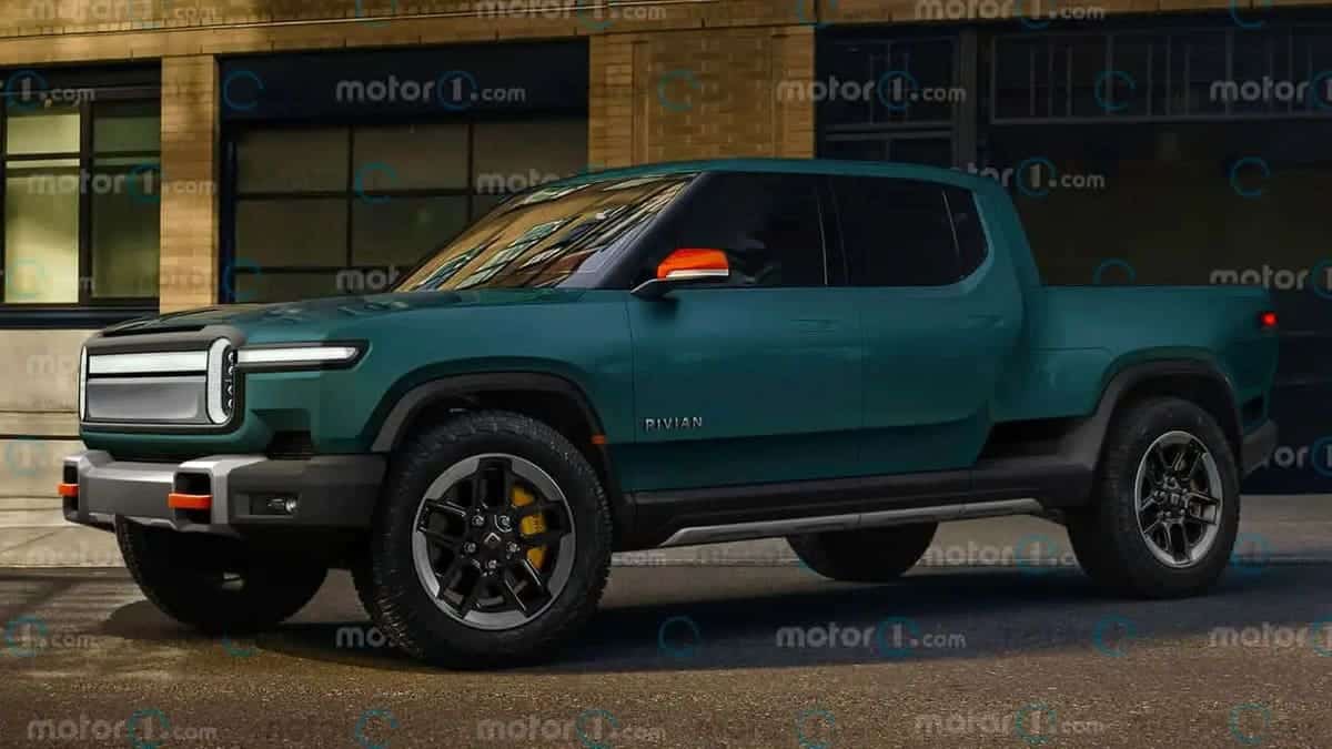 Rivian R1X render