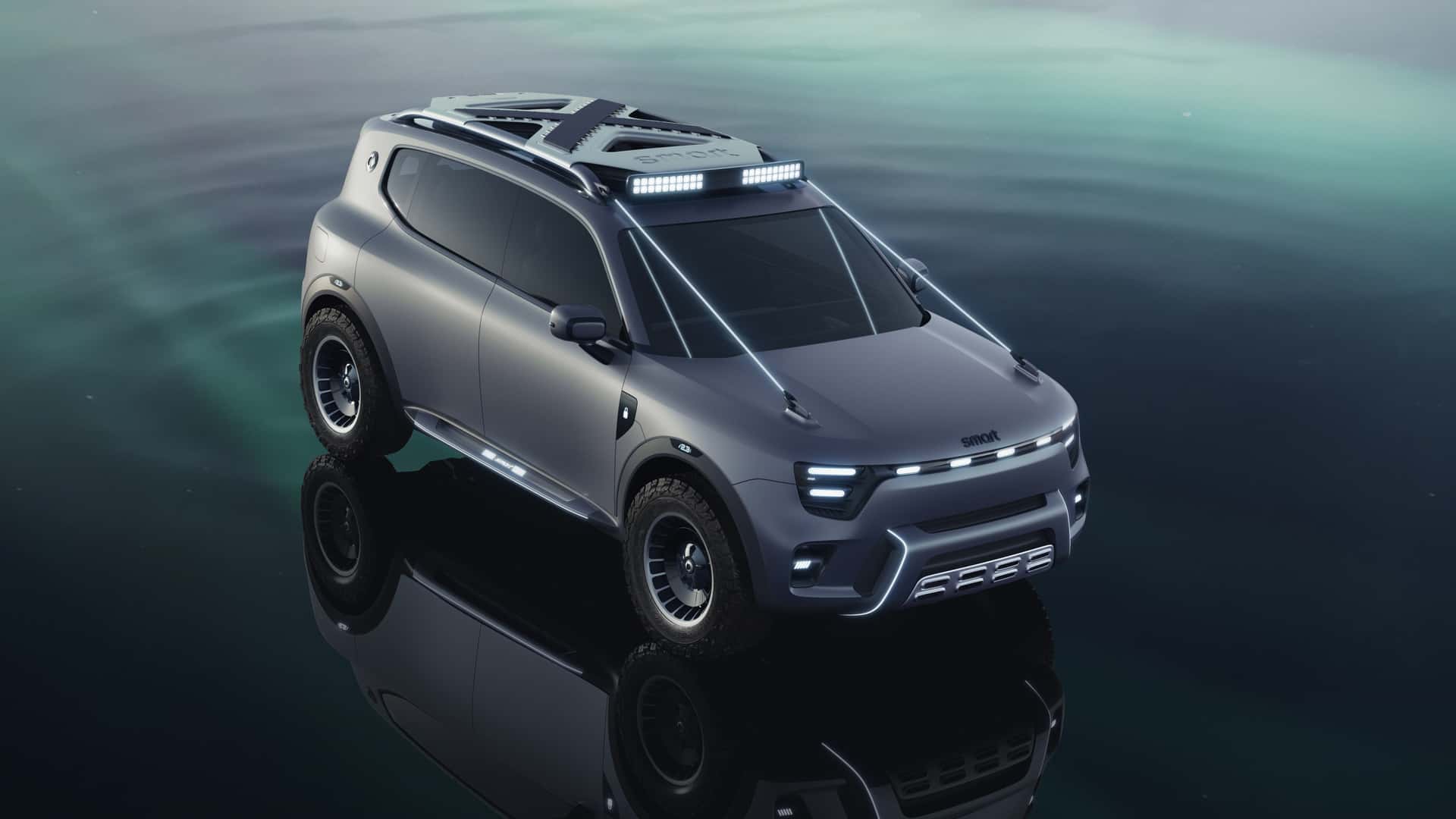 Smart Concept #5 Este Es Un SUV Mediano Electrizante y Futurista 1 Smart Concepr #5
