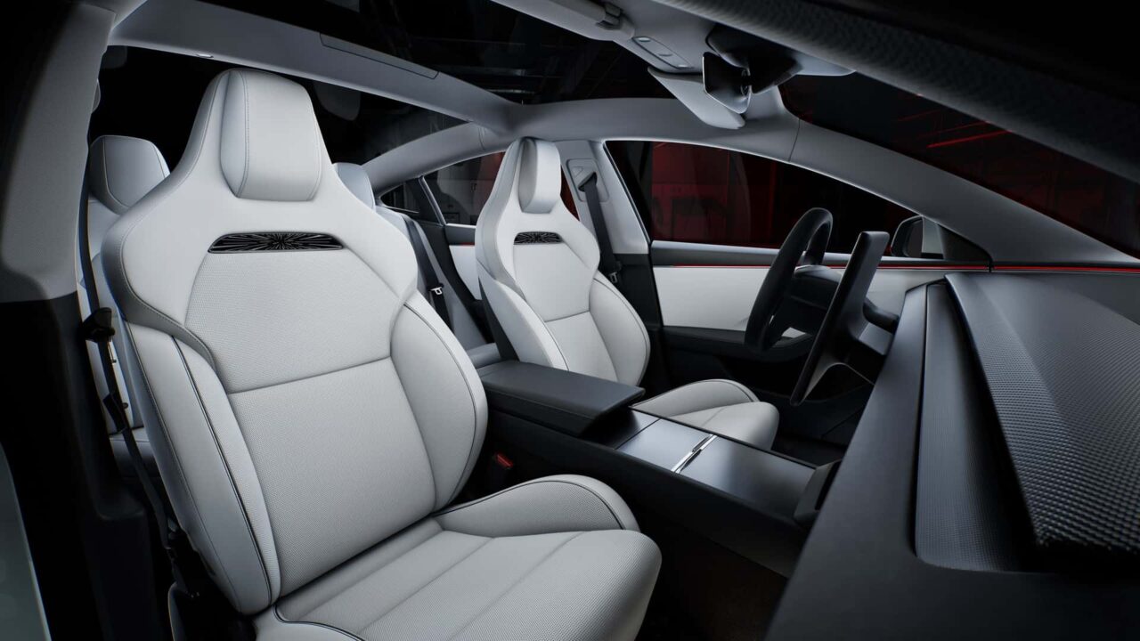 Tesla Model 3 Performance 2024 interior