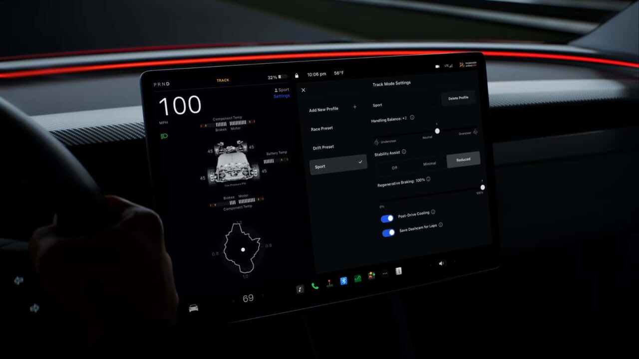 Tesla Model 3 Performance 2024 computador